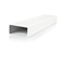 Caniveau plat 120x60mm, longueur 100cm, blanc