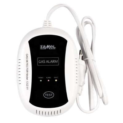 Capteur de gaz GARDI 230V 85dB IP20 blanc CGZ-01