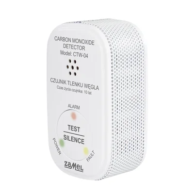 Capteur de monoxyde de carbone GARDI avec batterie intégrée 85dB IP20 blanc CTW-04
