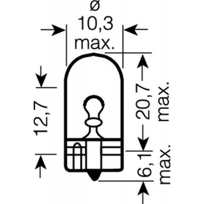Car bulb ORIGINAL LINE 12V 2827-02B