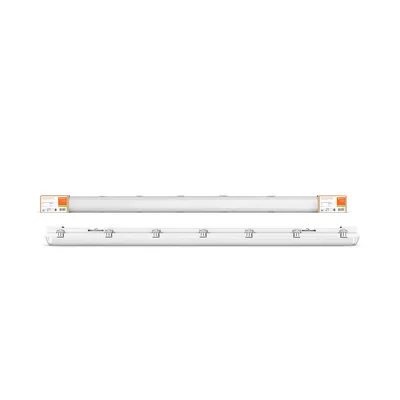 CARCASA ANTIHUMEDAD Luminaria industrial con una lámpara LED T8 230V IP65 1265mm gris