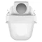 CARCASA ANTIHUMEDAD Luminaria industrial con una lámpara LED T8 230V IP65 1265mm gris