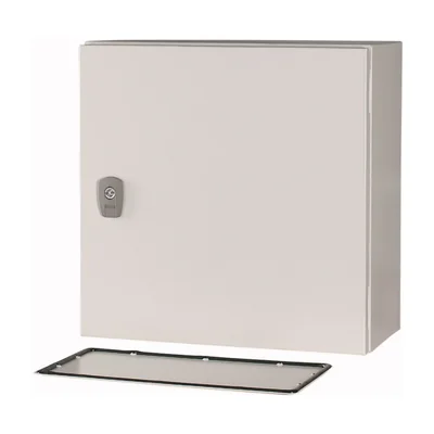 Carcasa con placa de montaje. (400x400x200), CS-44/200