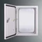 Carcasa con placa de montaje PSH 403015 PROFIT 400x300x150; IP65; IK10; RAL7035, cierre hermético -D5