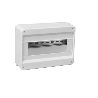 Carcasa modular de superficie S-12, sin cristal, sin conector, blanca, IP30