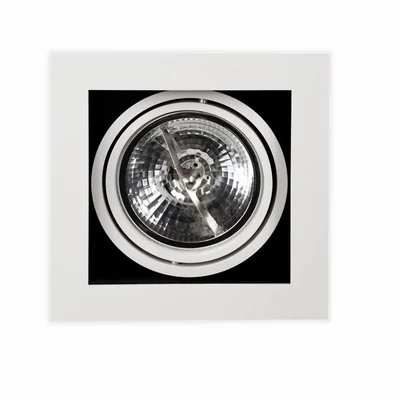 Cardo I Bianco Plafonnier encastré blanc