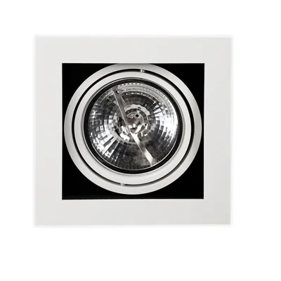 Cardo I Bianco White recessed ceiling lamp