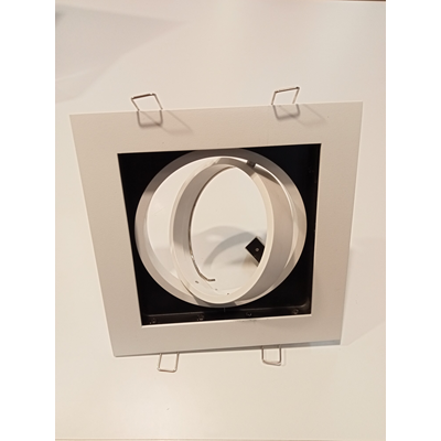 Cardo I Bianco White recessed ceiling lamp