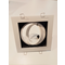 Cardo I Bianco White recessed ceiling lamp