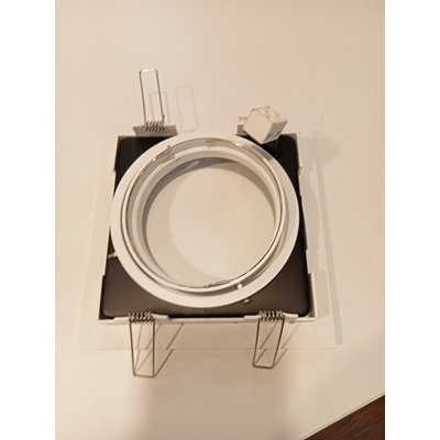 Cardo I Bianco White recessed ceiling lamp