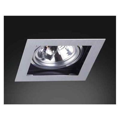 CARDO I Brushed aluminum eyelet