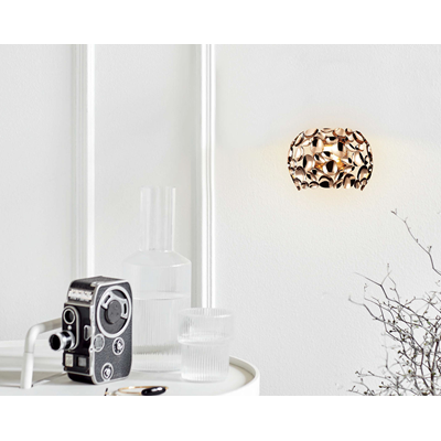 Carera Gold Parette Gold wall lamp