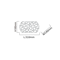 Carera Gold Parette Gold wall lamp