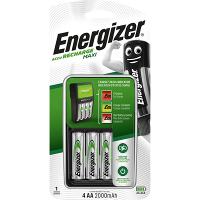 Cargador Energizer Maxi PLUS AA