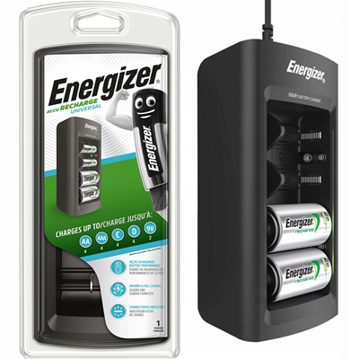 Caricabatterie universale Energizer