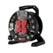 Carrete de cable de extensión EXTREME LINE PB-EXT/30M/3X2.5/H05RR-F; 4x2p+Z; IP44; 16A; H05RR-F; 3x2.5; 30m; negro