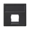Carte K45 2x RJ sans capots 3M Volition OCK gris graphite