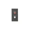 Carte K45/2, 2x RCA (CINCH) 22, 5x45mm + inserts, gris graphite
