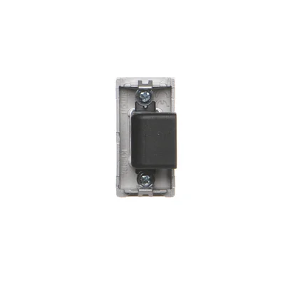 Carte K45/2 adaptateur HDMI-HDMI 22, 5x45mm + insert, aluminium