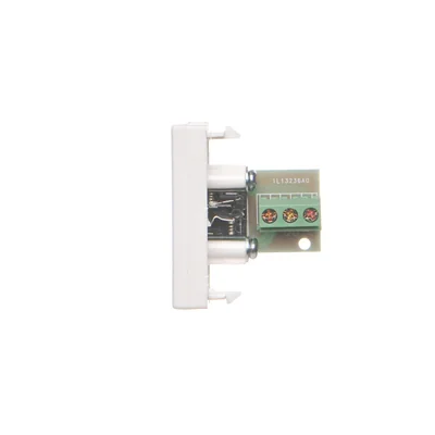 Carte K45/2 prises mini-jack 22, 5x45mm + insert, bornes à vis