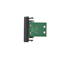 Carte K45/2 USB type A femelle 22, 5x45mm + prise, gris graphite