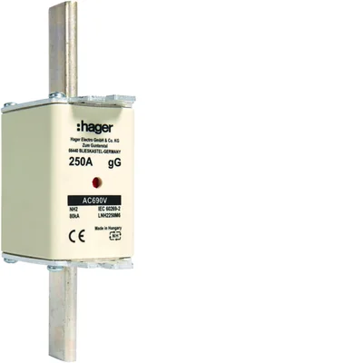 Cartouche fusible à couteau NH2 gG 690V 250A