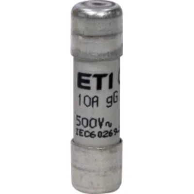 Cartouche fusible cylindrique CH 10x38 gG 10A 500 - temporisé