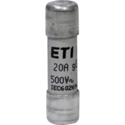 Cartouche fusible cylindrique CH 10x38 gG 20A 500 - temporisé