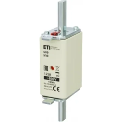 Cartouche fusible lente industrielle WT-0/gG 125A K 690