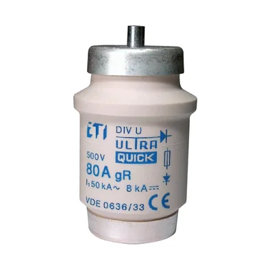 Cartouche fusible ultra-rapide DIVUQ100A