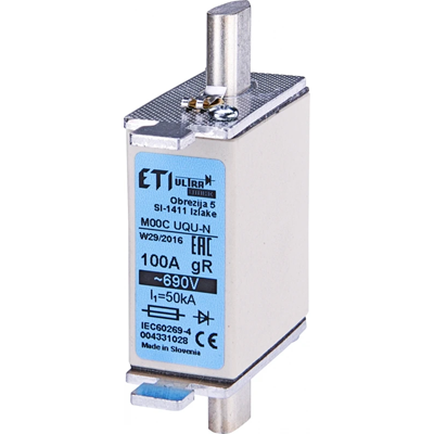 Cartouche fusible ultra-rapide M00CUQ U-N/63A/690