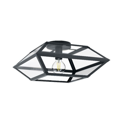 CASEFABRE Ceiling lamp 45x45 cm black