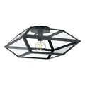 CASEFABRE Lampada da soffitto 45x45 cm nera