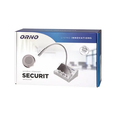 Cash intercom, wired two-way voice communication system, SECURIT