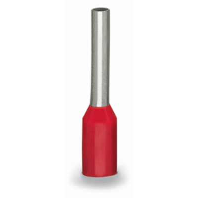 Casquillo 1,0mm² rojo 100 uds.