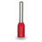 Casquillo 1,0mm² rojo 100 uds.