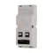 Casquillo para armario de control, SWD4-SML8-20, cable plano y redondo, conector hembra