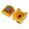 Cassette monotrou complète avec bouton de sécurité, 1 contact normalement ouvert, 1 contact normalement fermé, registre M20