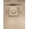 CASTEJON SQ 1X50W GU10 RECESSED WHITE
