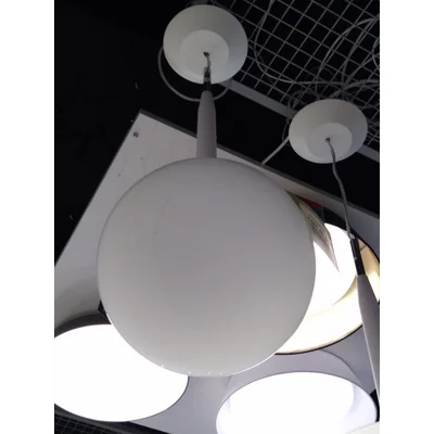 Castore 25 Sospensione hanging lamp display white