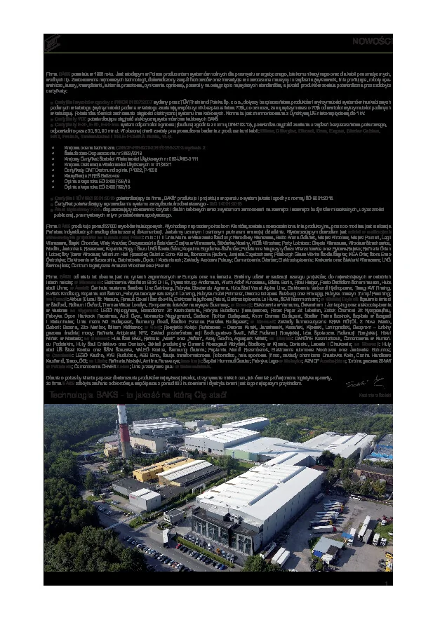 Katalog BAKS - Nowości 2023
