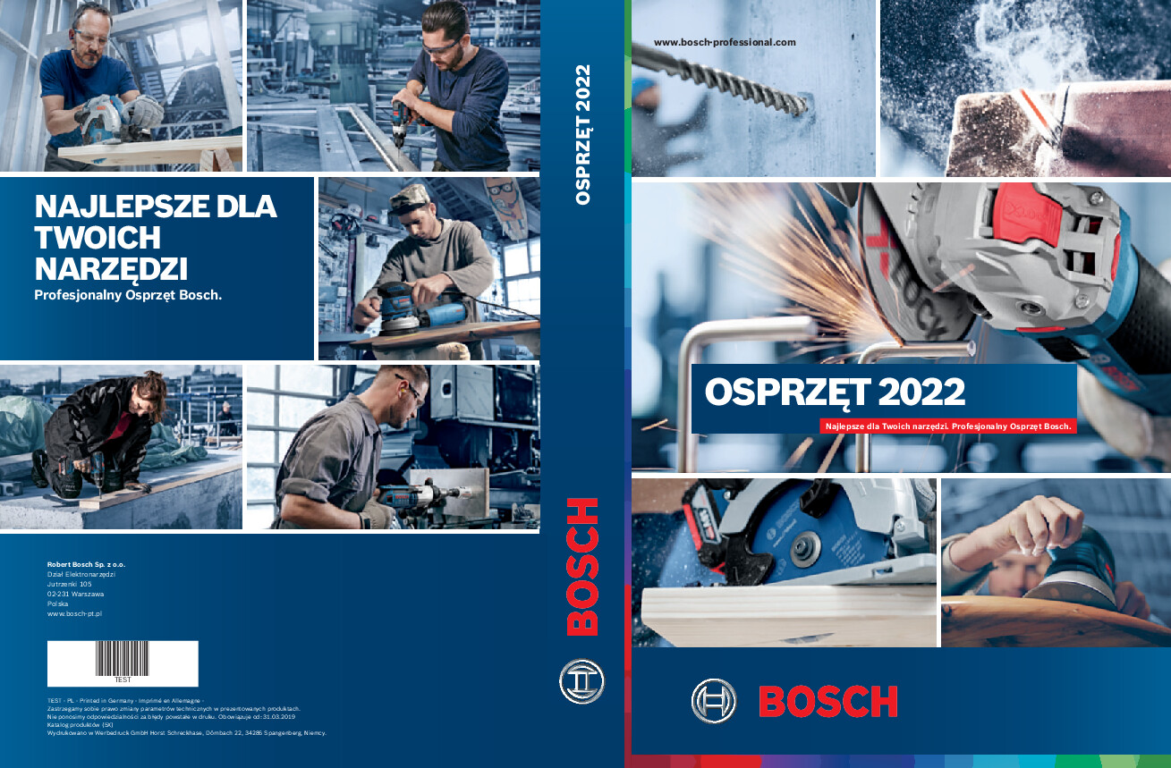 Katalog BOSCH - Osprzęt 2022