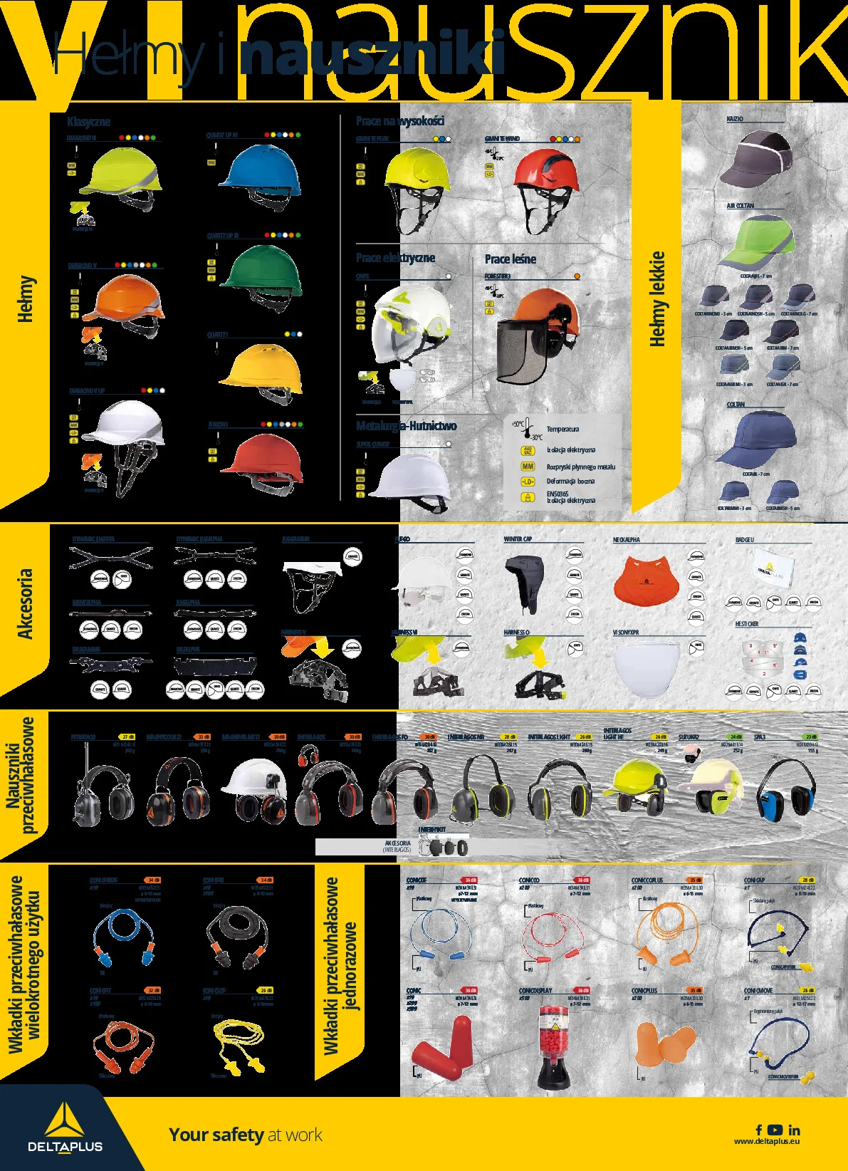 Katalog DELTA PLUS POLSKA - hełmy i nauszniki
