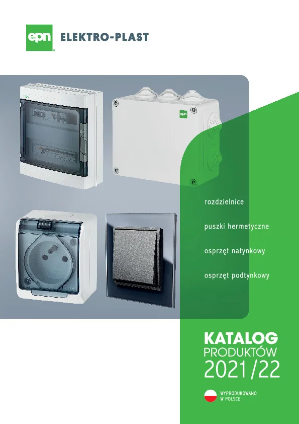 Katalog ELEKTRO-PLAST NASIELSK - 2021/2022