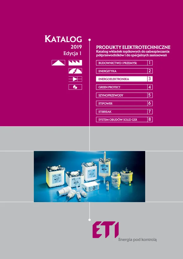 Katalog ETI POLAM - Energoelektronika