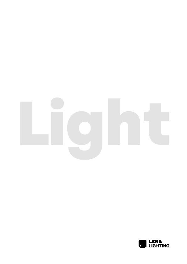 Katalog LENA LIGHTING - 2022