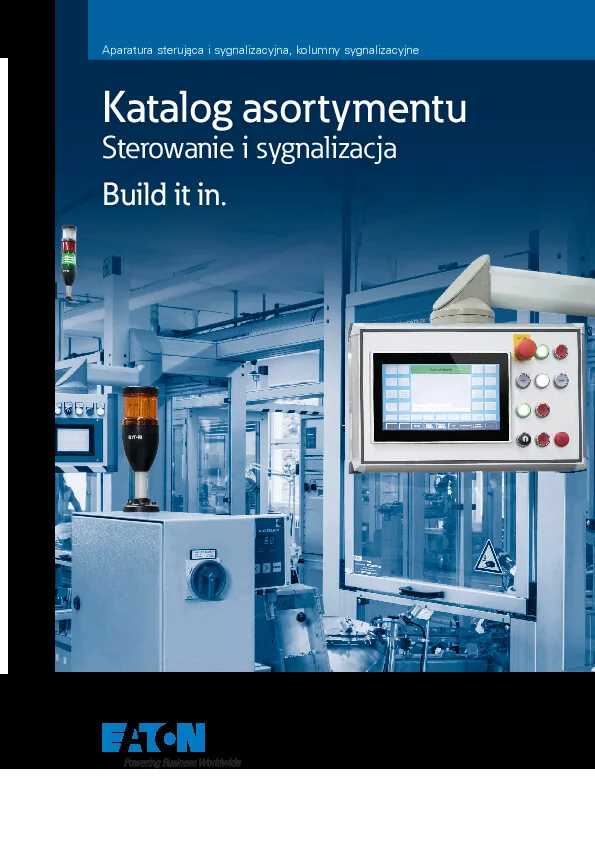 Katalog EATON - Sterowanie i sygnalizacja