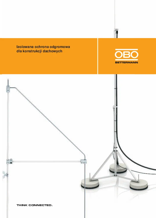 Katalog OBO BETTERMANN - Izolowana ochrona odgromowa