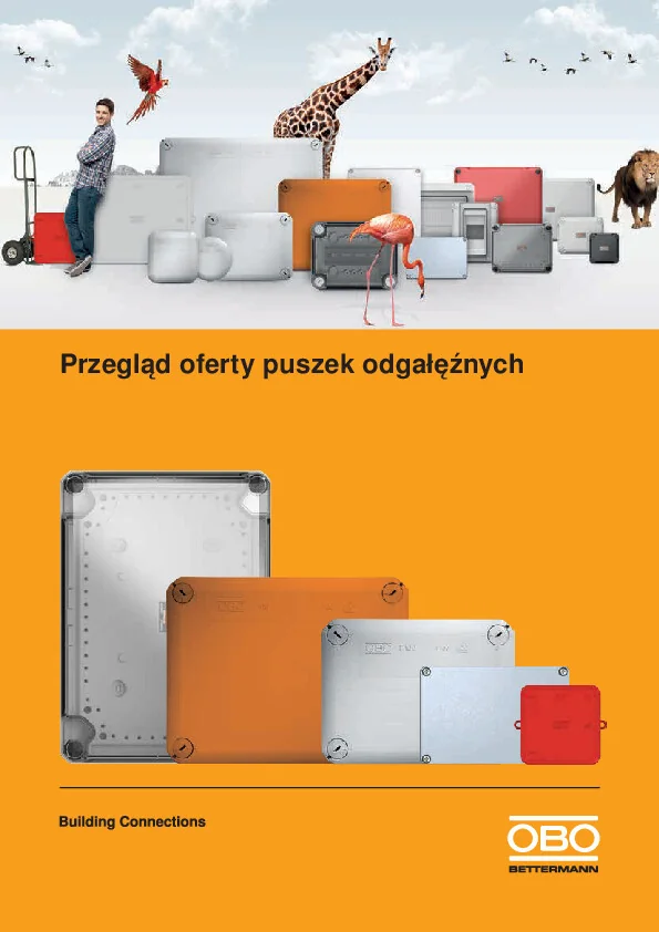 Katalog OBO BETTERMANN - Puszki odgałęźne