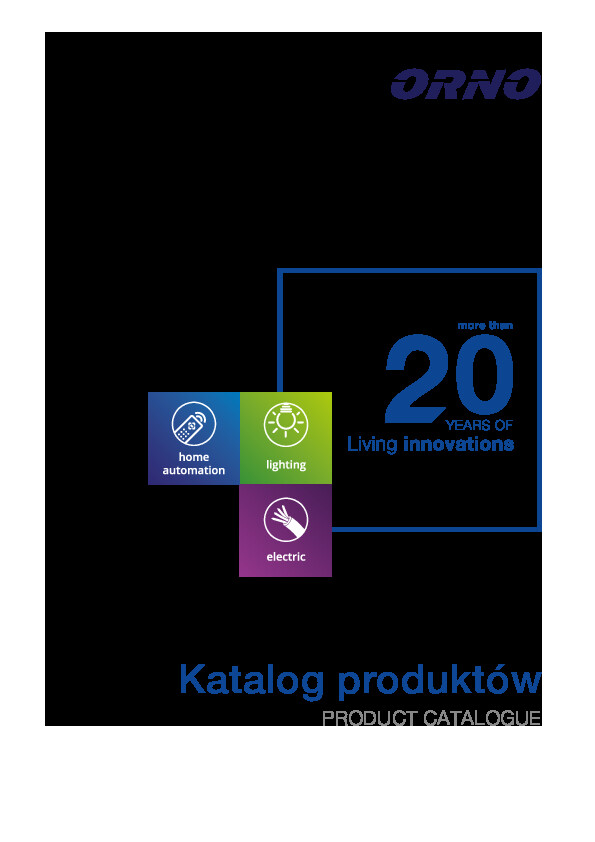 Katalog ORNO POLSKA - 2022
